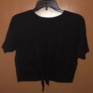 Black Crop Top